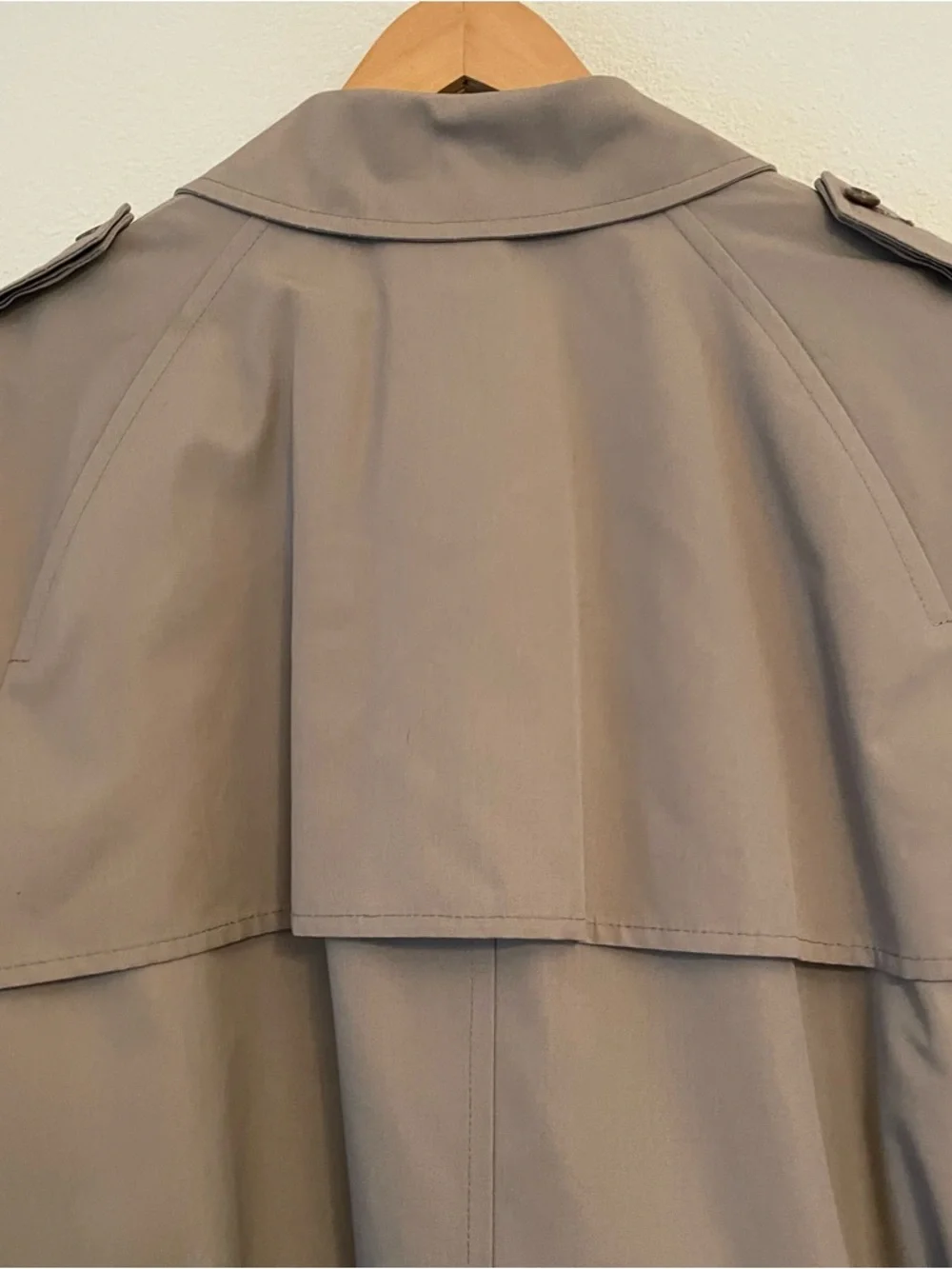 Vintage‎ London Fog Douglas Trench Coat Men’s 42 Reg Tan/Khaki NWT Made In USA